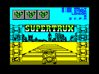 Super Trux — ZX SPECTRUM GAME ИГРА