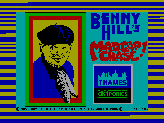 Benny Hill's Madcap Chase! — ZX SPECTRUM GAME ИГРА