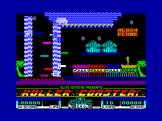 Roller Coaster — ZX SPECTRUM GAME ИГРА