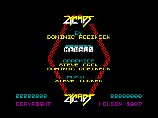 Zynaps — ZX SPECTRUM GAME ИГРА