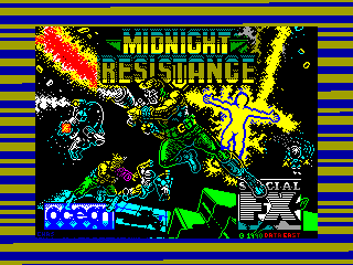 Midnight Resistance — ZX SPECTRUM GAME ИГРА