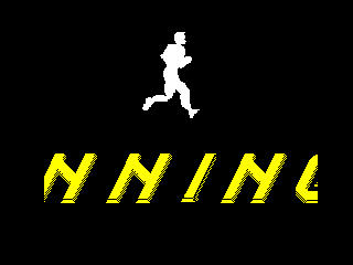 Running Man — ZX SPECTRUM GAME ИГРА