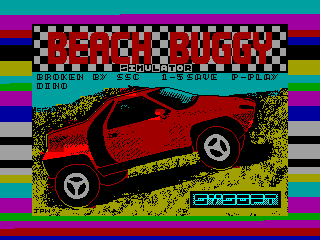 Beach Buggy Simulator — ZX SPECTRUM GAME ИГРА