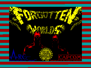 FORGOTTEN WORLDS — ZX SPECTRUM GAME ИГРА