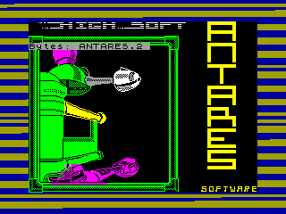 Antares — ZX SPECTRUM GAME ИГРА