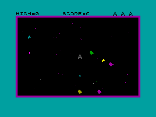 DEEP SPACE — ZX SPECTRUM GAME ИГРА