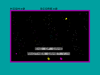 DEEP SPACE — ZX SPECTRUM GAME ИГРА