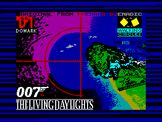 Living Daylights - The Computer Game, The — ZX SPECTRUM GAME ИГРА