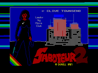 Saboteur II — ZX SPECTRUM GAME ИГРА