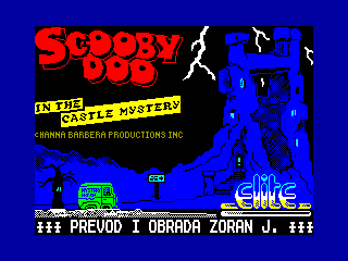 SCOOBY DOO CASTLE — ZX SPECTRUM GAME ИГРА