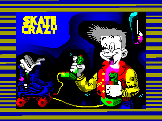 Skate Crazy — ZX SPECTRUM GAME ИГРА