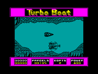 Turbo Boat Simulator — ZX SPECTRUM GAME ИГРА