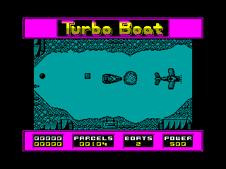 Turbo Boat Simulator — ZX SPECTRUM GAME ИГРА