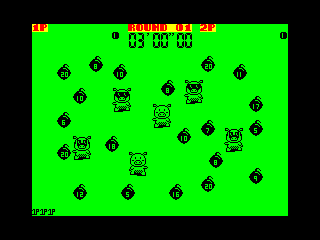 Psycho Pigs U.X.B. — ZX SPECTRUM GAME ИГРА