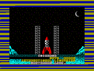 Tintin on the Moon — ZX SPECTRUM GAME ИГРА