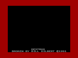 DESTRUX — ZX SPECTRUM GAME ИГРА