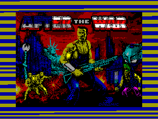 AFTER THE WAR 1 — ZX SPECTRUM GAME ИГРА