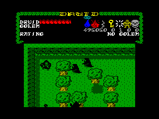 Druid — ZX SPECTRUM GAME ИГРА