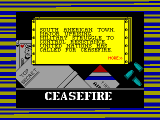 Ceasefire — ZX SPECTRUM GAME ИГРА