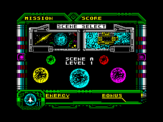 GALAXY FORCE — ZX SPECTRUM GAME ИГРА