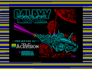 GALAXY FORCE — ZX SPECTRUM GAME ИГРА