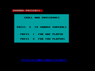 SKULL & CROSSBONES — ZX SPECTRUM GAME ИГРА