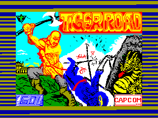 Tiger Road — ZX SPECTRUM GAME ИГРА