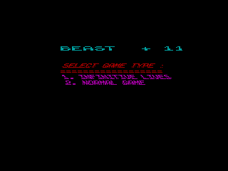 Shadow of the Beast — ZX SPECTRUM GAME ИГРА