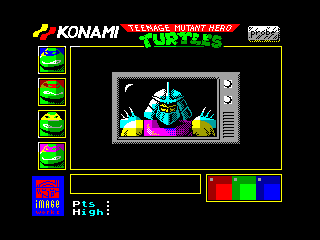 TEENAGE MUTANT HERO TURTLES 1 — ZX SPECTRUM GAME ИГРА