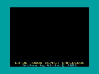 Lotus Esprit Turbo Challenge — ZX SPECTRUM GAME ИГРА