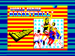 World Series Basketball — ZX SPECTRUM GAME ИГРА