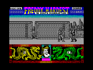 Freddy Hardest en Manhattan Sur — ZX SPECTRUM GAME ИГРА