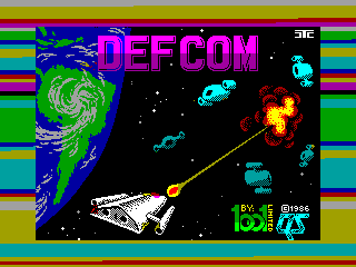 DEFCOM — ZX SPECTRUM GAME ИГРА