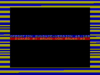 Operation Gunship — ZX SPECTRUM GAME ИГРА