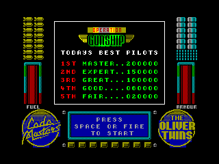 Operation Gunship — ZX SPECTRUM GAME ИГРА