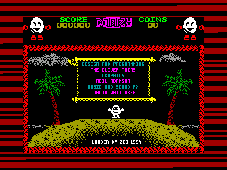 Treasure Island Dizzy — ZX SPECTRUM GAME ИГРА