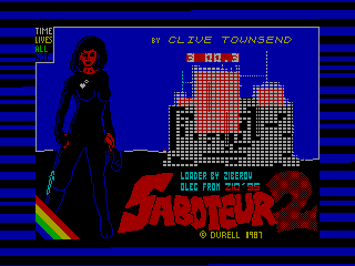 Saboteur II — ZX SPECTRUM GAME ИГРА