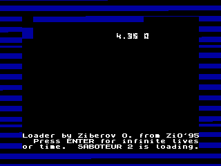 Saboteur II — ZX SPECTRUM GAME ИГРА