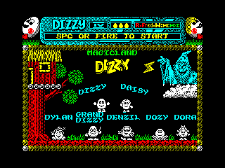 DIZZY 4 — ZX SPECTRUM GAME ИГРА