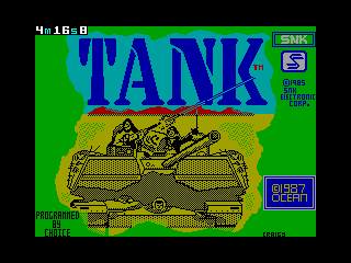 TANK — ZX SPECTRUM GAME ИГРА