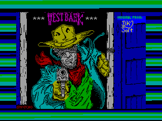 West Bank — ZX SPECTRUM GAME ИГРА