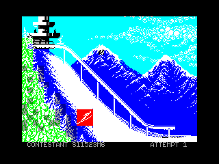 WINTER GAMES 1 — ZX SPECTRUM GAME ИГРА