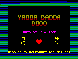 Yabba Dabba Doo! — ZX SPECTRUM GAME ИГРА