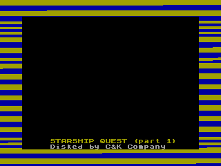 Starship Quest — ZX SPECTRUM GAME ИГРА