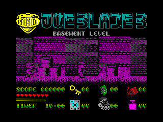 Joe Blade III — ZX SPECTRUM GAME ИГРА