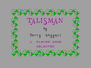 TALISMAN — ZX SPECTRUM GAME ИГРА