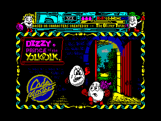 Dizzy, Prince of the YolkFolk — ZX SPECTRUM GAME ИГРА