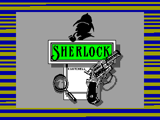 SHERLOCK — ZX SPECTRUM GAME ИГРА