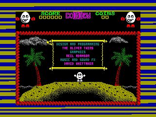 Treasure Island Dizzy — ZX SPECTRUM GAME ИГРА