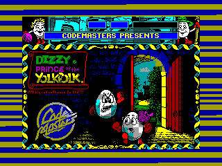 Dizzy, Prince of the YolkFolk — ZX SPECTRUM GAME ИГРА